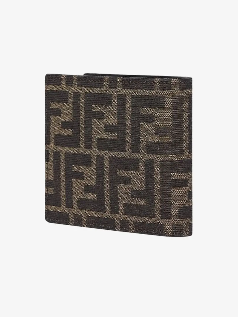 Portofol Fendi FF Fabric Bi-Fold