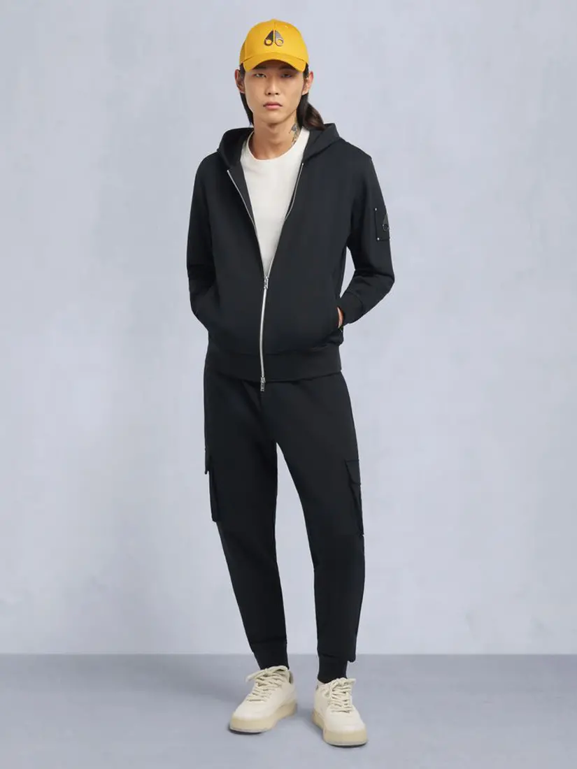 Triko me zinxhir Moose Knuckles Hartsfield Zip-Up