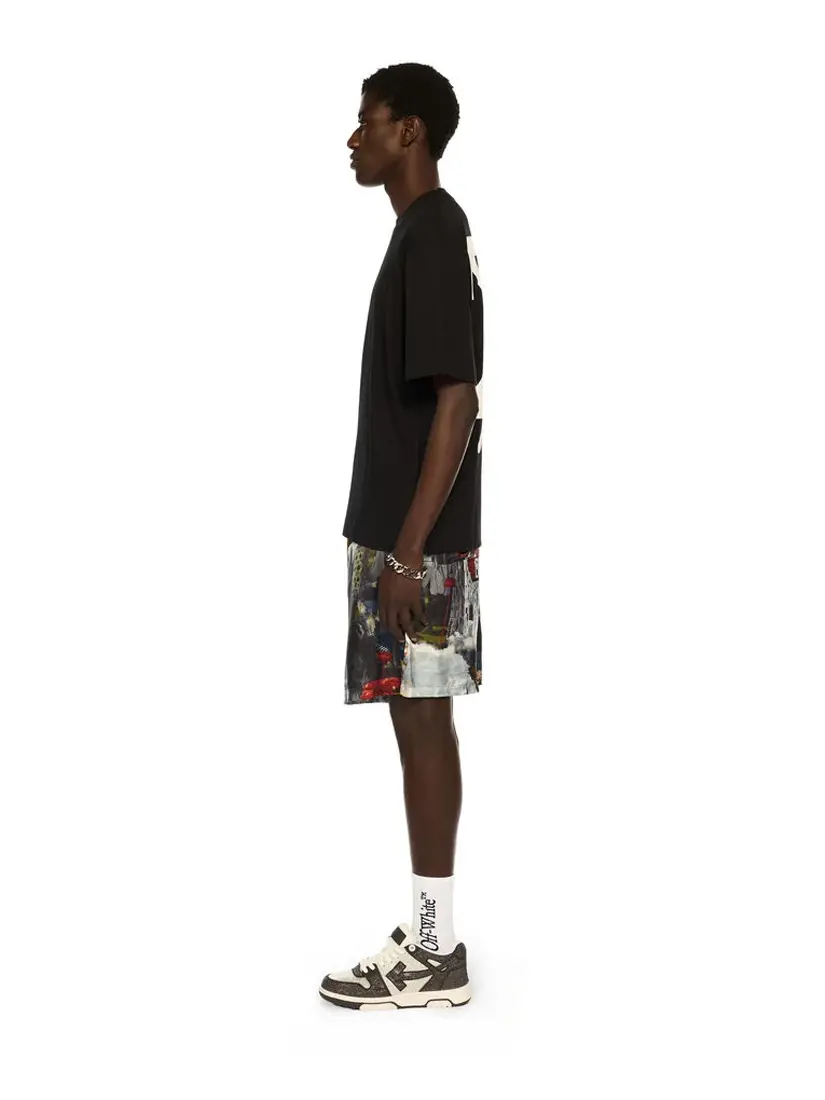 Bluzë Off White Thinkman Arrow Skate Logo Tee