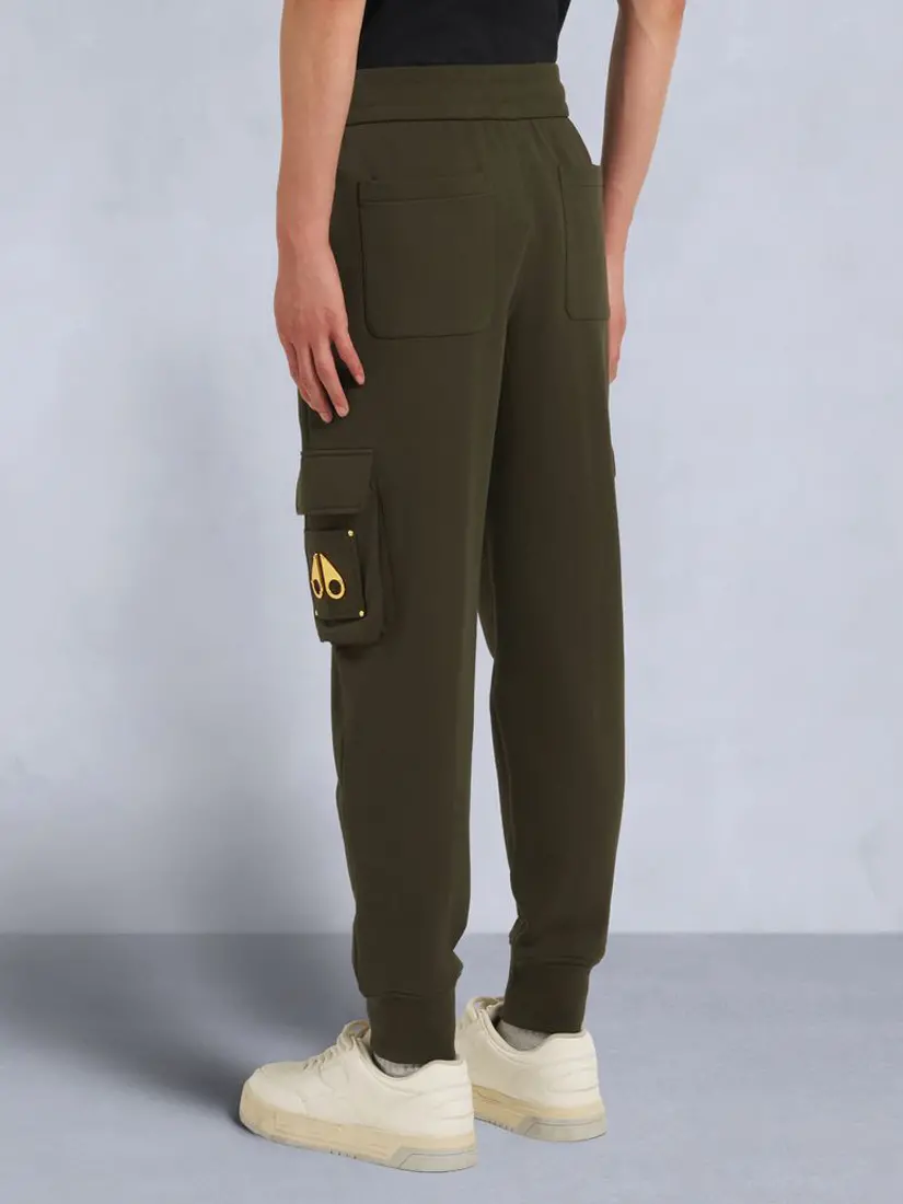 Pantallona Moose Knuckles Clemont Cargo Jogger Gold
