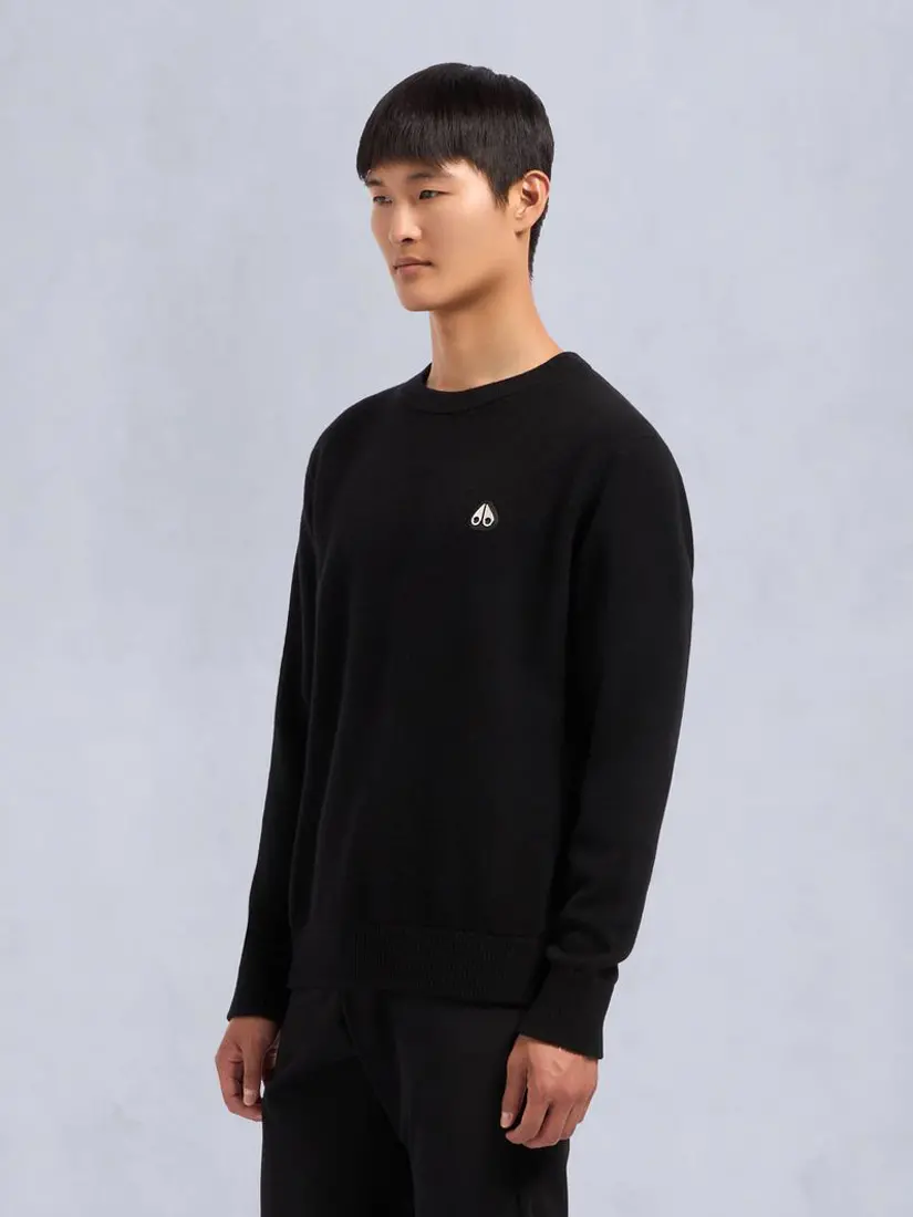 Triko Moose Knuckles Jog Falls Cashmere-Merino