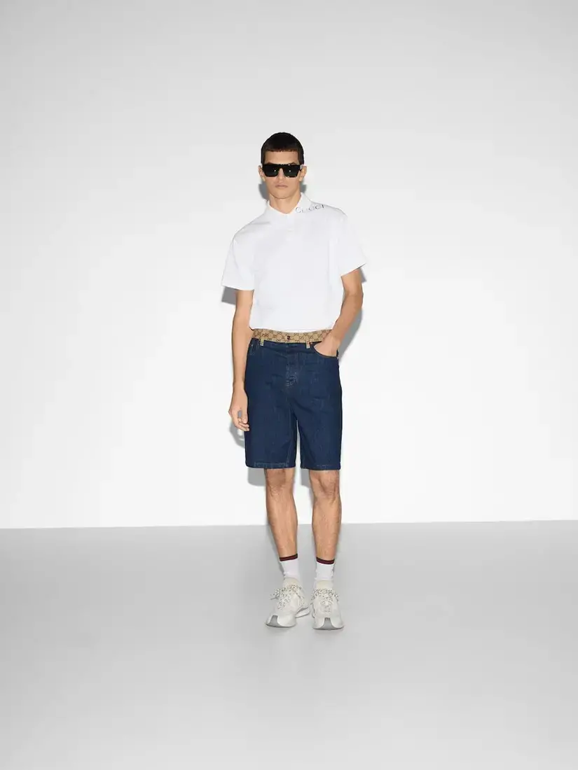 Bluzë Polo Gucci Printed
