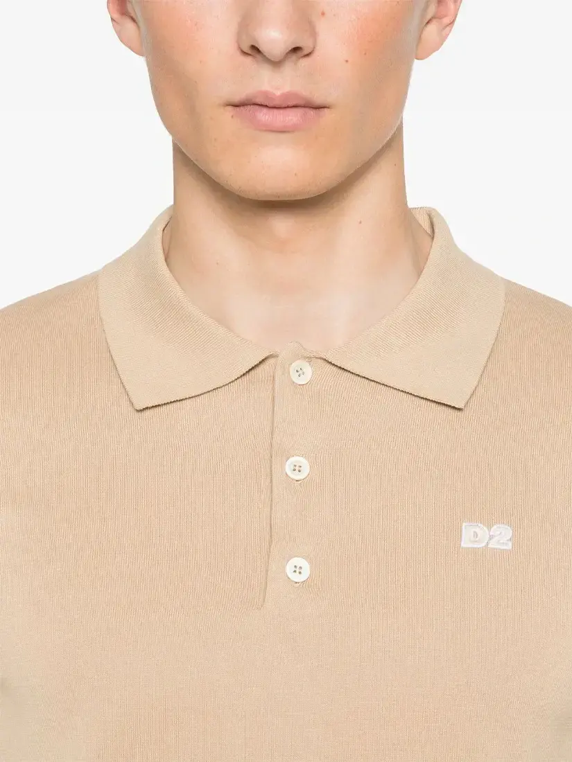 Bluzë Polo DSquared2 D2 Knit Polo