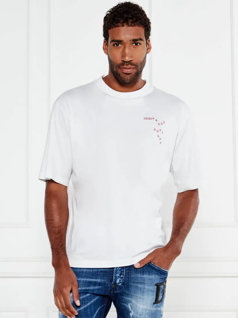 Bluzë Dsquared2 Mit Logo Print