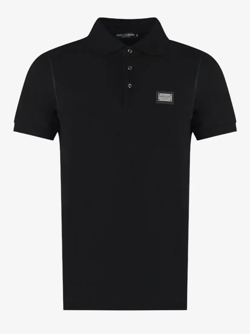 Bluzë Polo Dolce & Gabbana Cotton Piqué