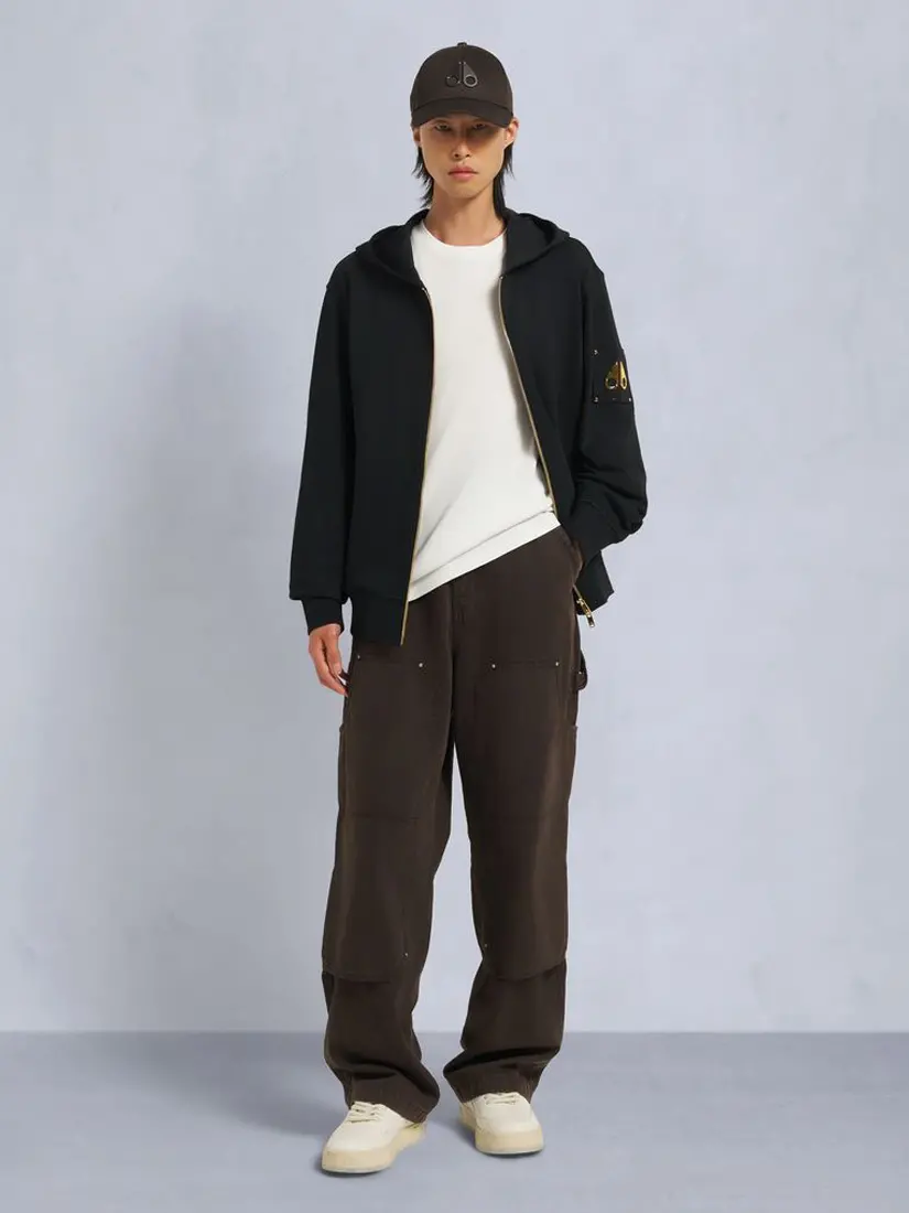Triko me zinxhir Moose Knuckles Gold Series Snyder Zip-Up