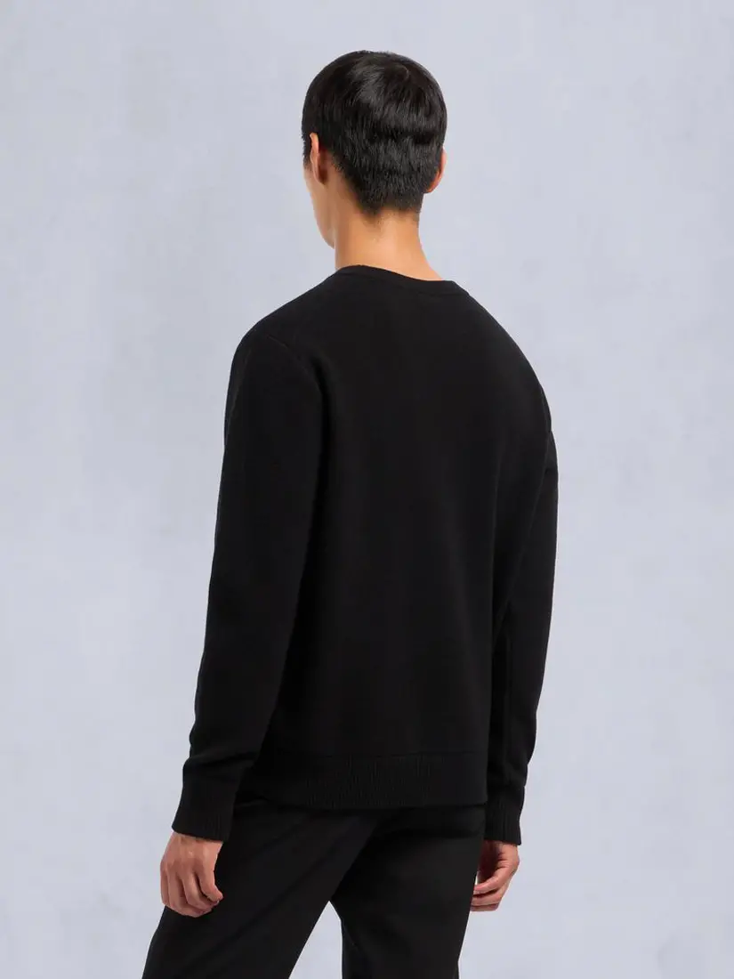 Triko Moose Knuckles Jog Falls Cashmere-Merino