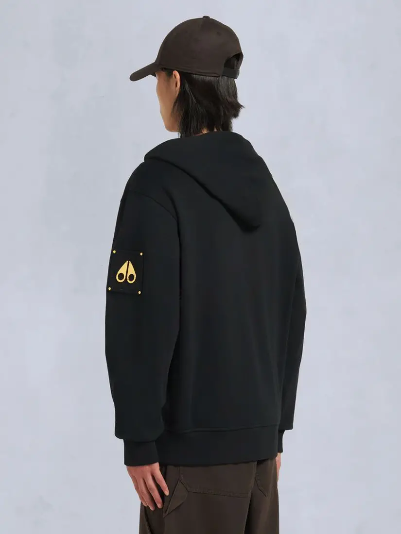 Triko me zinxhir Moose Knuckles Gold Series Snyder Zip-Up