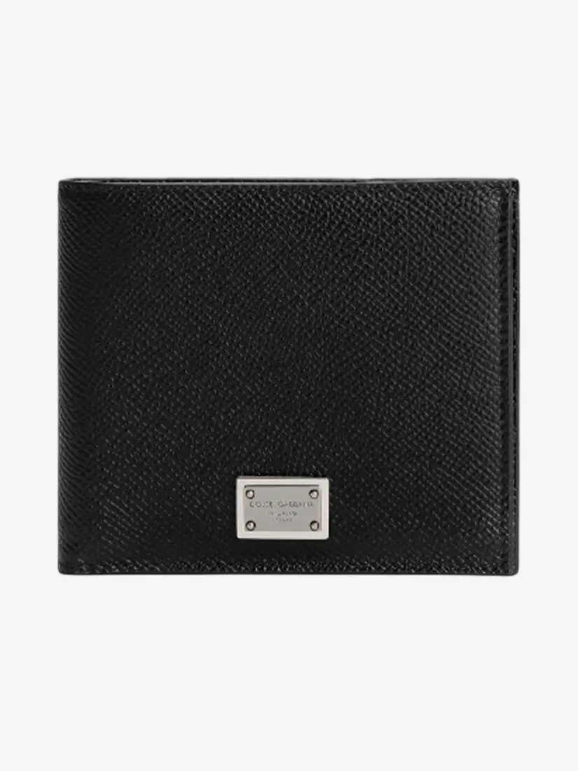 Portofol Dolce & Gabbana Bifold With Logo Tag