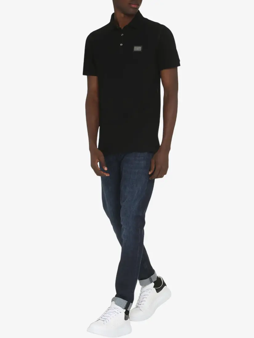 Bluzë Polo Dolce & Gabbana Cotton Piqué