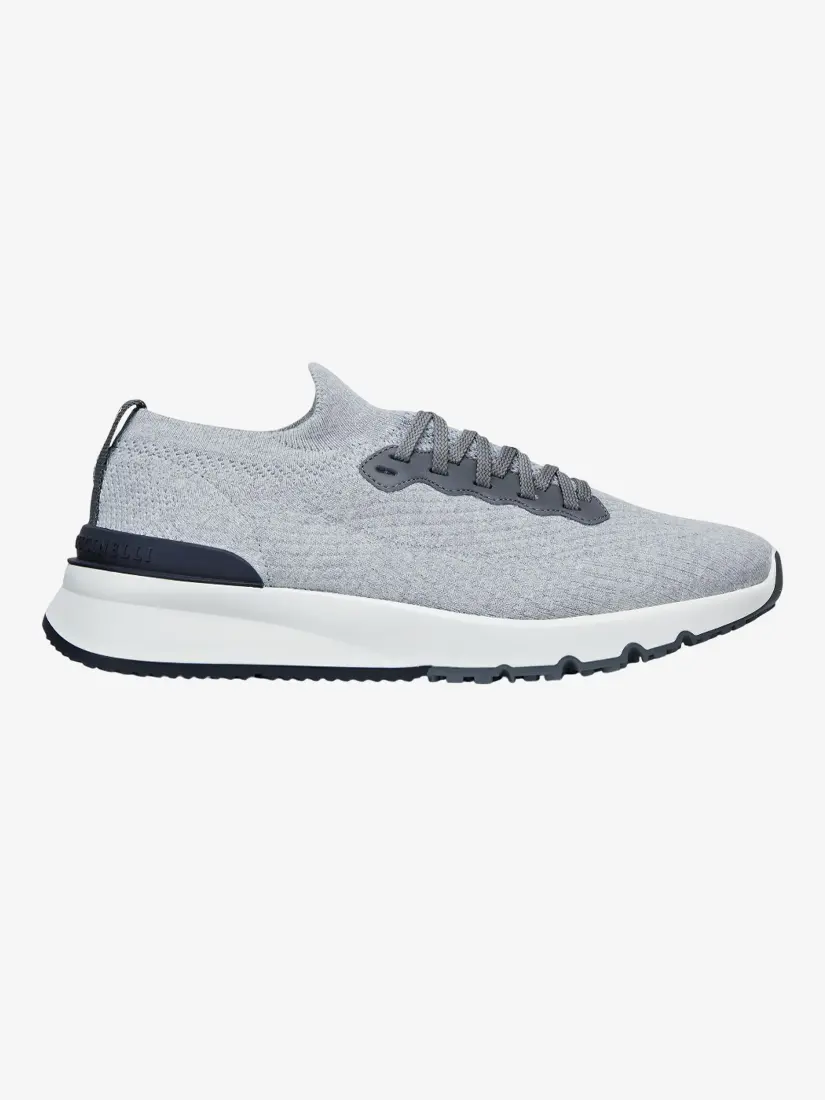 Atlete Brunello Cucinelli Knitted Low-Top