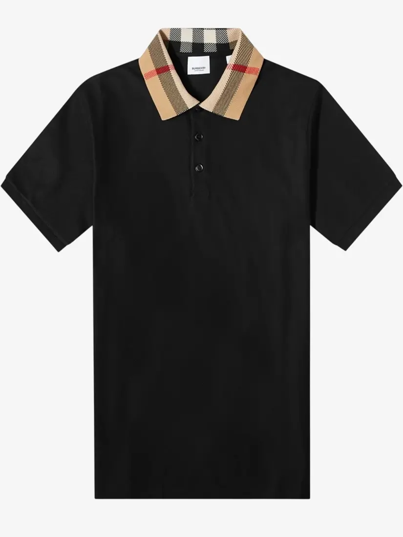 Bluzë Polo Burberry Check Collar