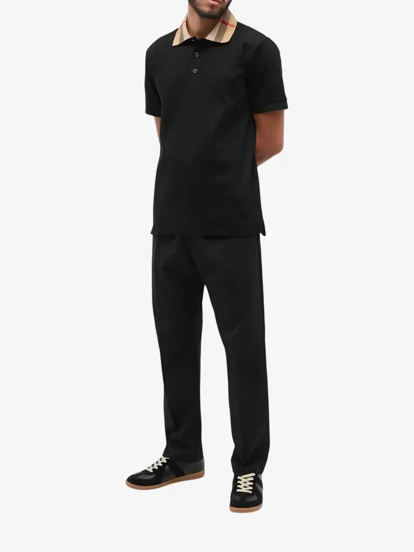 Bluzë Polo Burberry Check Collar