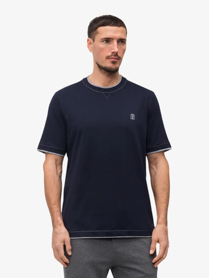 Bluzë Brunello Cucinelli With Embroidered Emblem