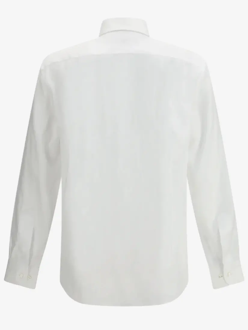 Këmishë linen Etro Pegaso Embroidery