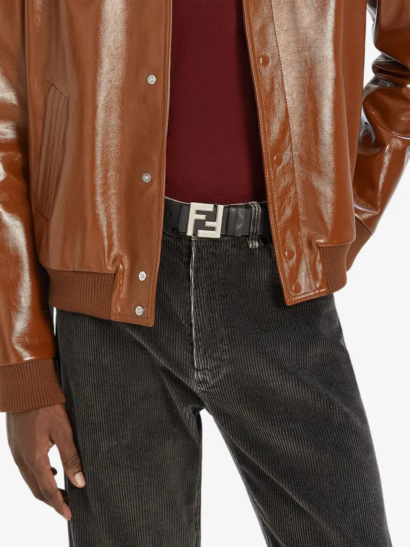 Rrip lëkure FF Squared Reversible Belt