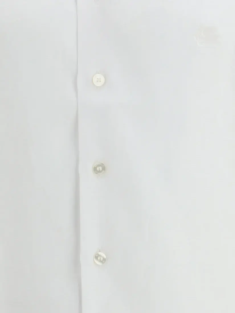Këmishë linen Etro Pegaso Embroidery