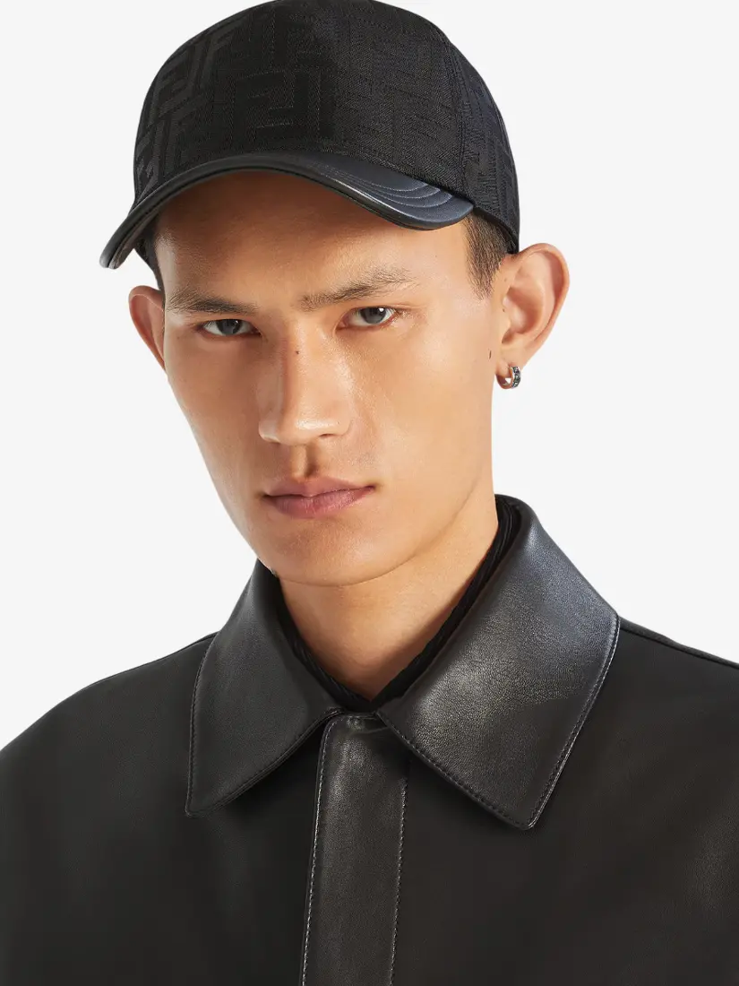 Kapele Fendi FF Jacquard Nylon Baseball