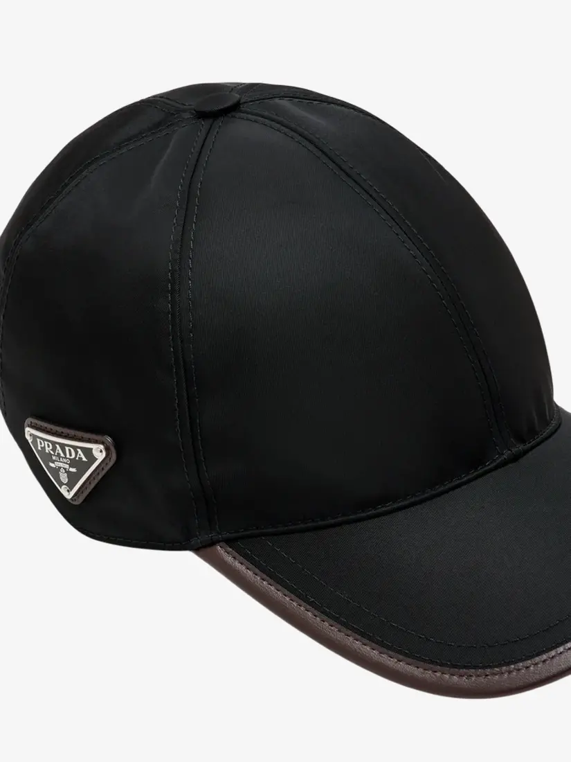 Kapele Prada Black Re-Nylon Baseball