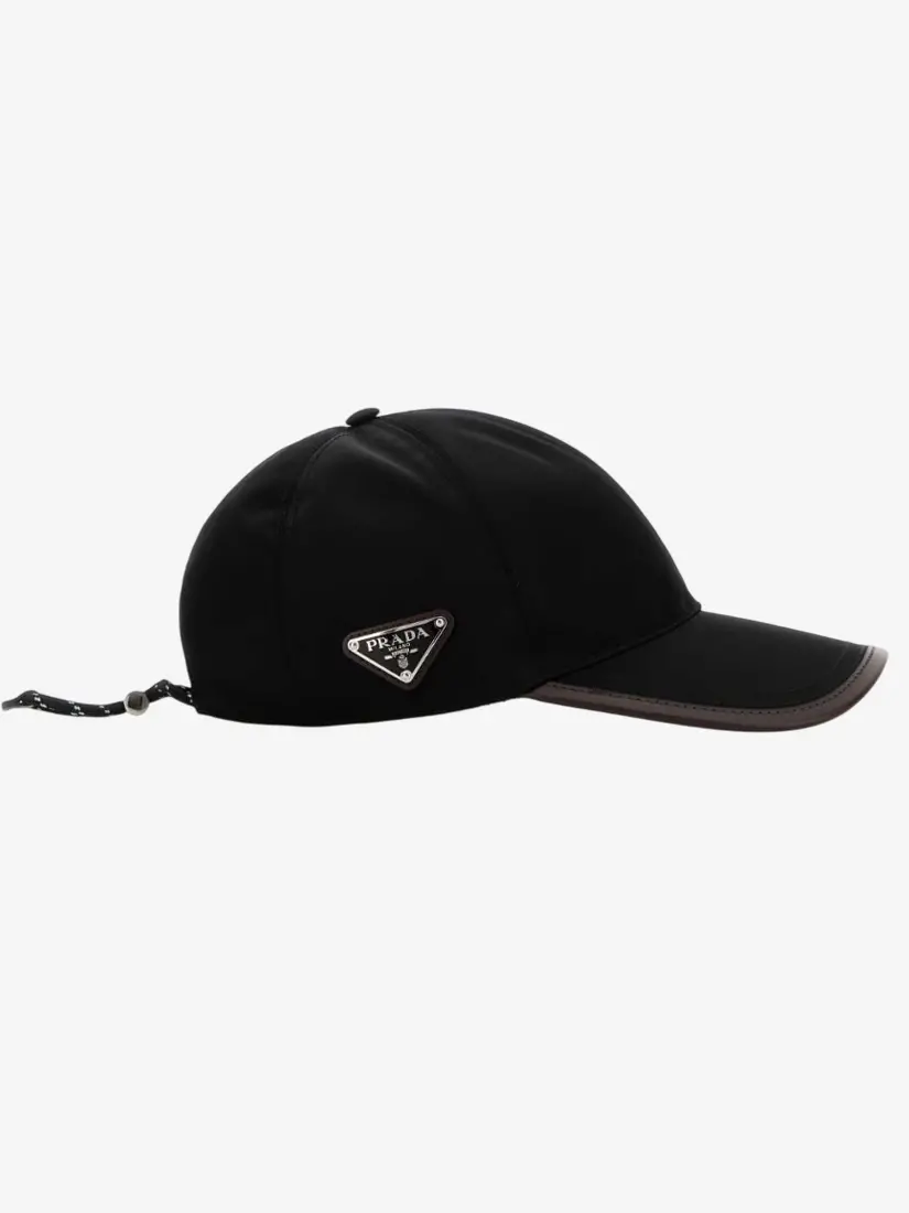 Kapele Prada Black Re-Nylon Baseball