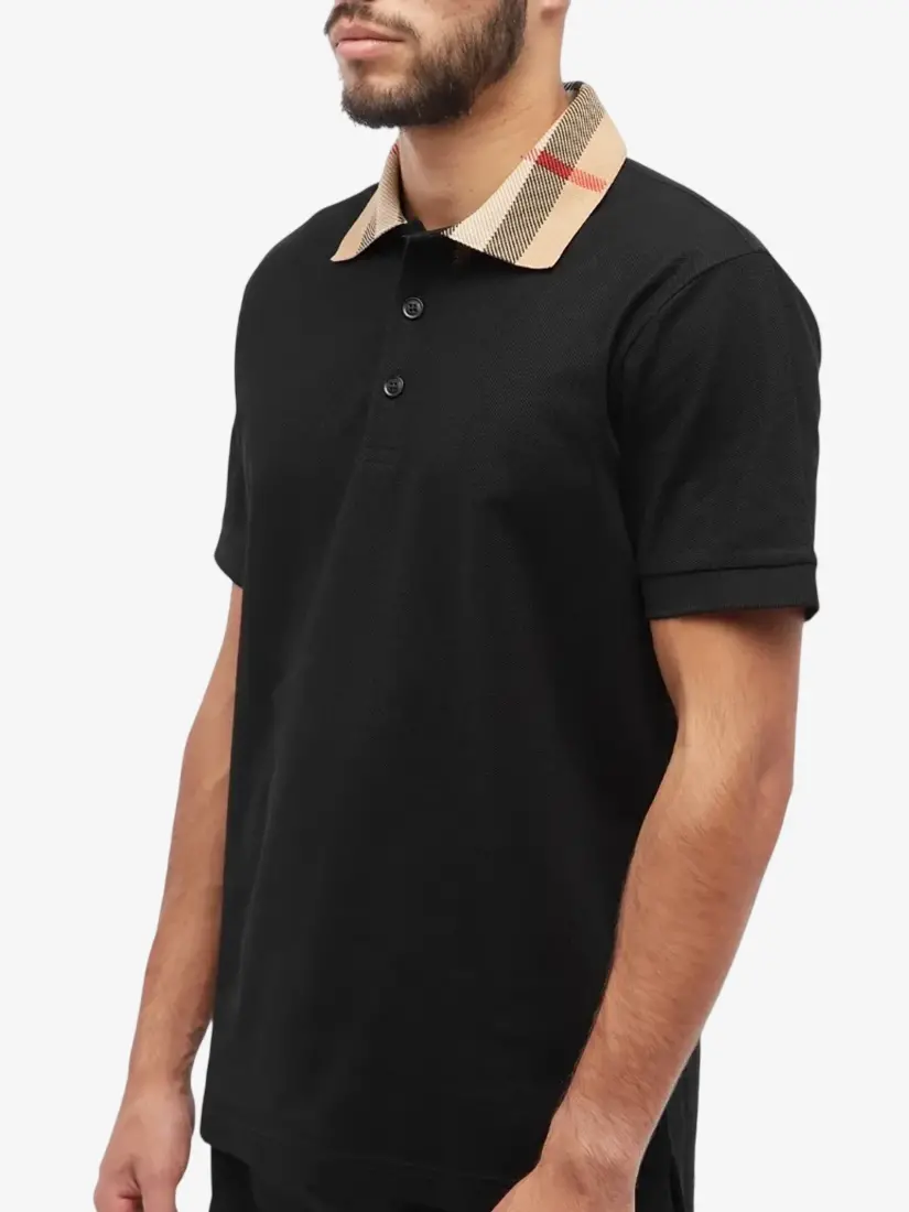 Bluzë Polo Burberry Check Collar