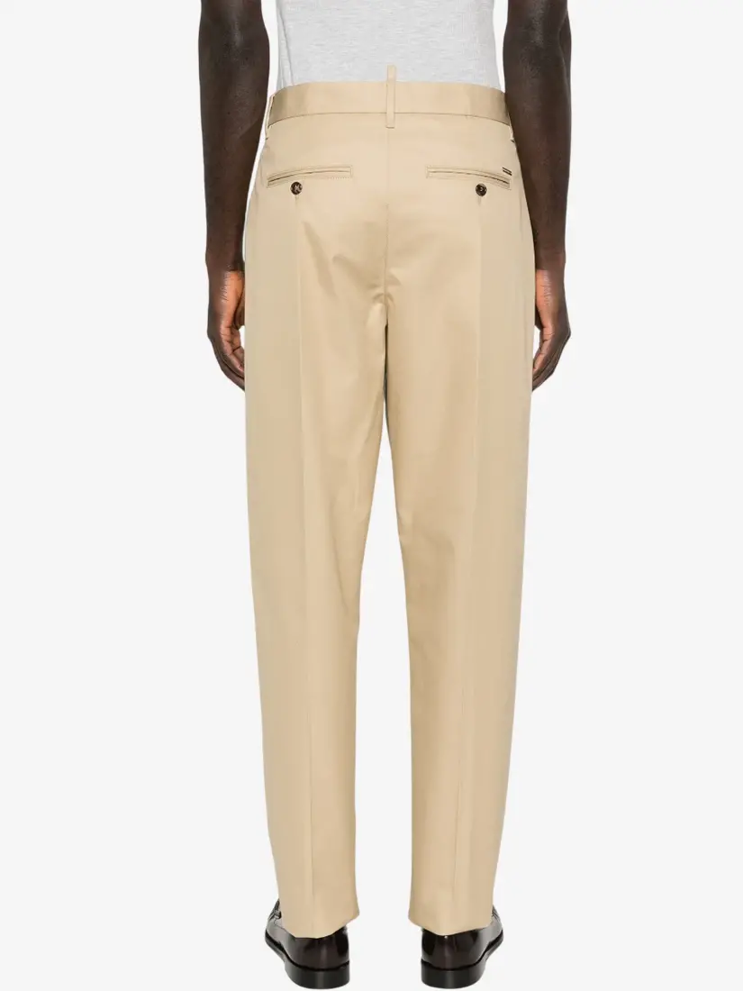 Pantallona Dsquared2 Pleated Front Tailored