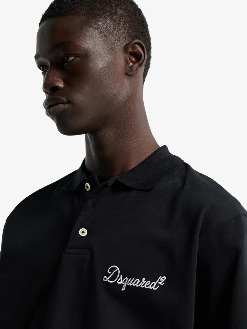 Dsquared2 Signature Tennis Fit Polo Shirt