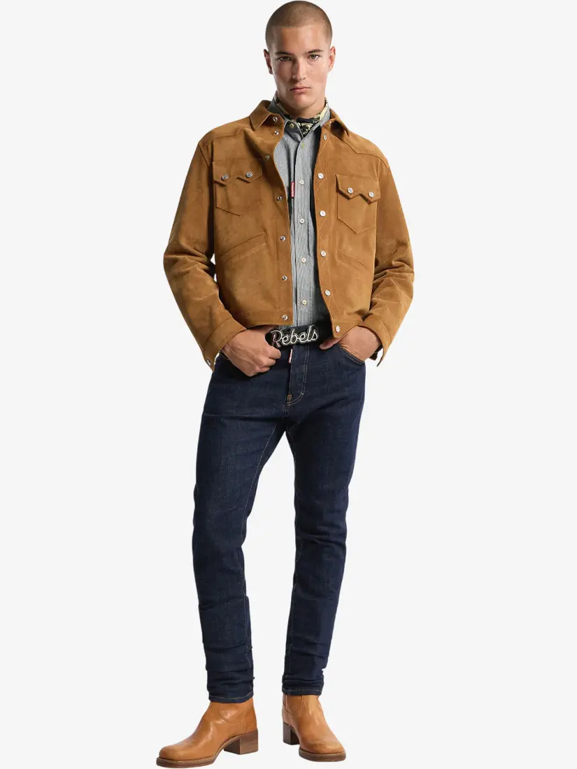 Xhinse Dsquared2 Dark Rinse Wash Teddy