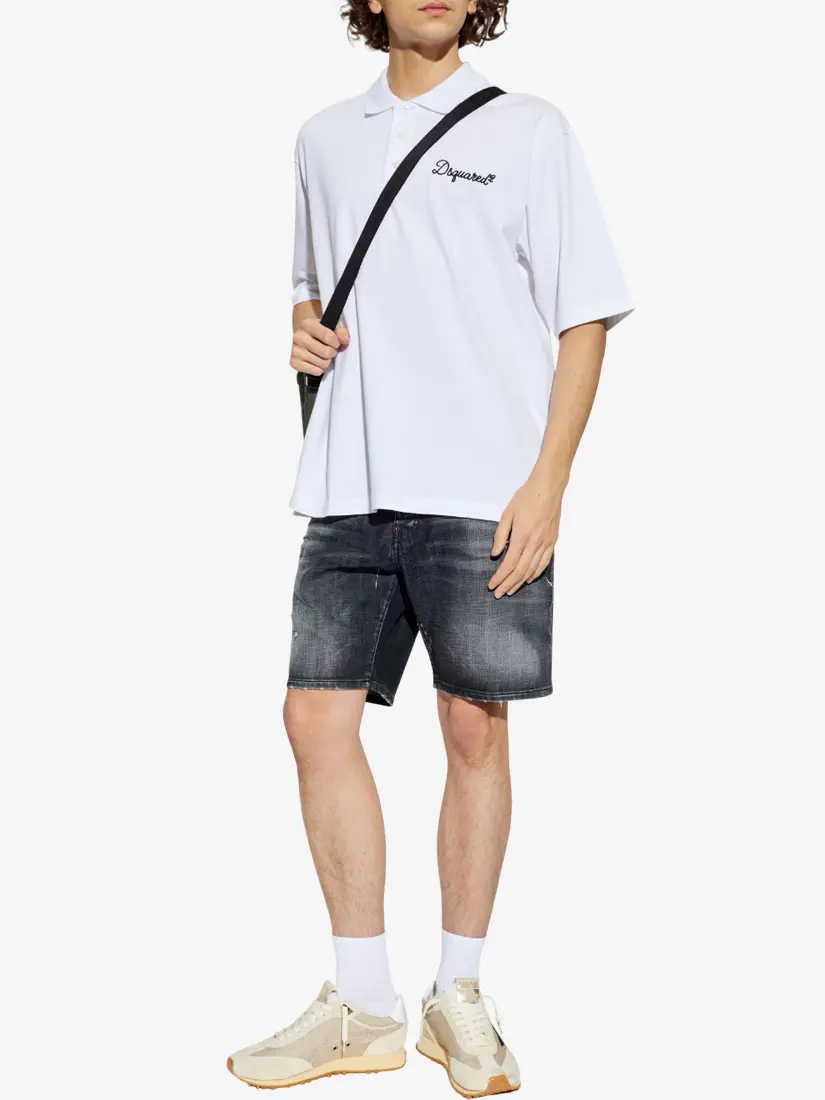 Dsquared2 Signature Tennis Fit Polo Shirt