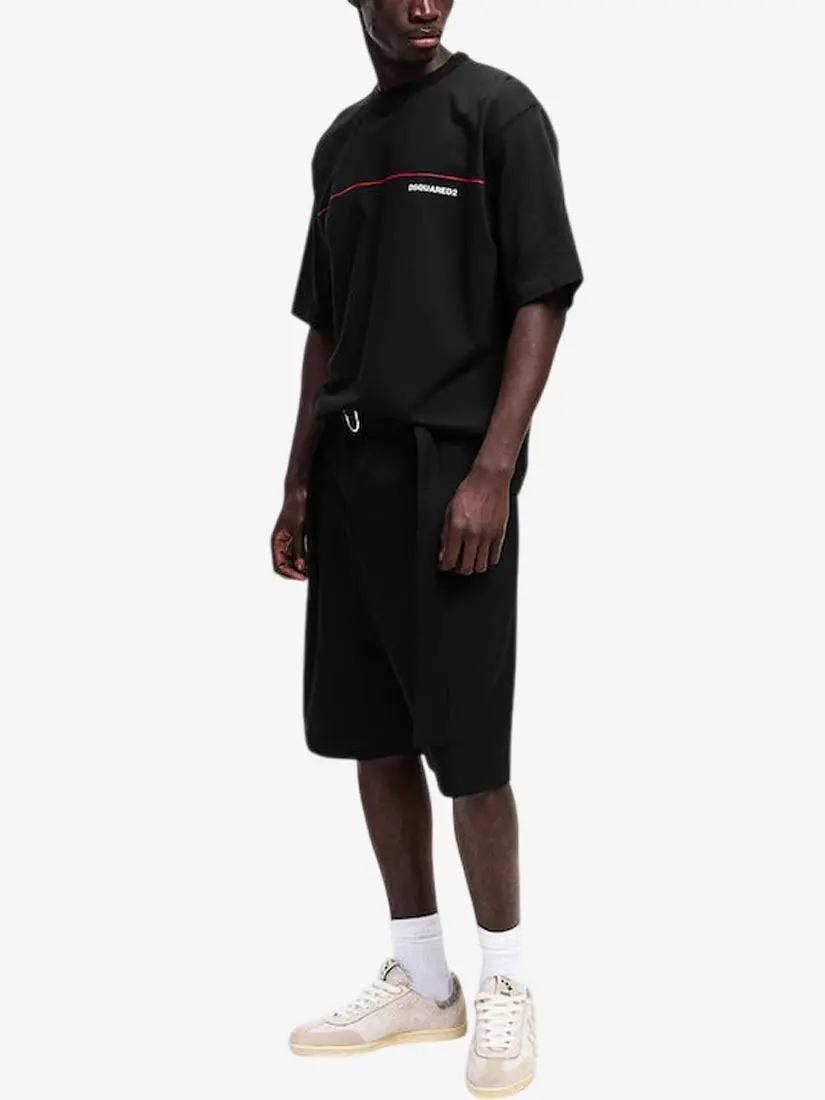 Bluzë Dsquared2 Tape Loose Fit