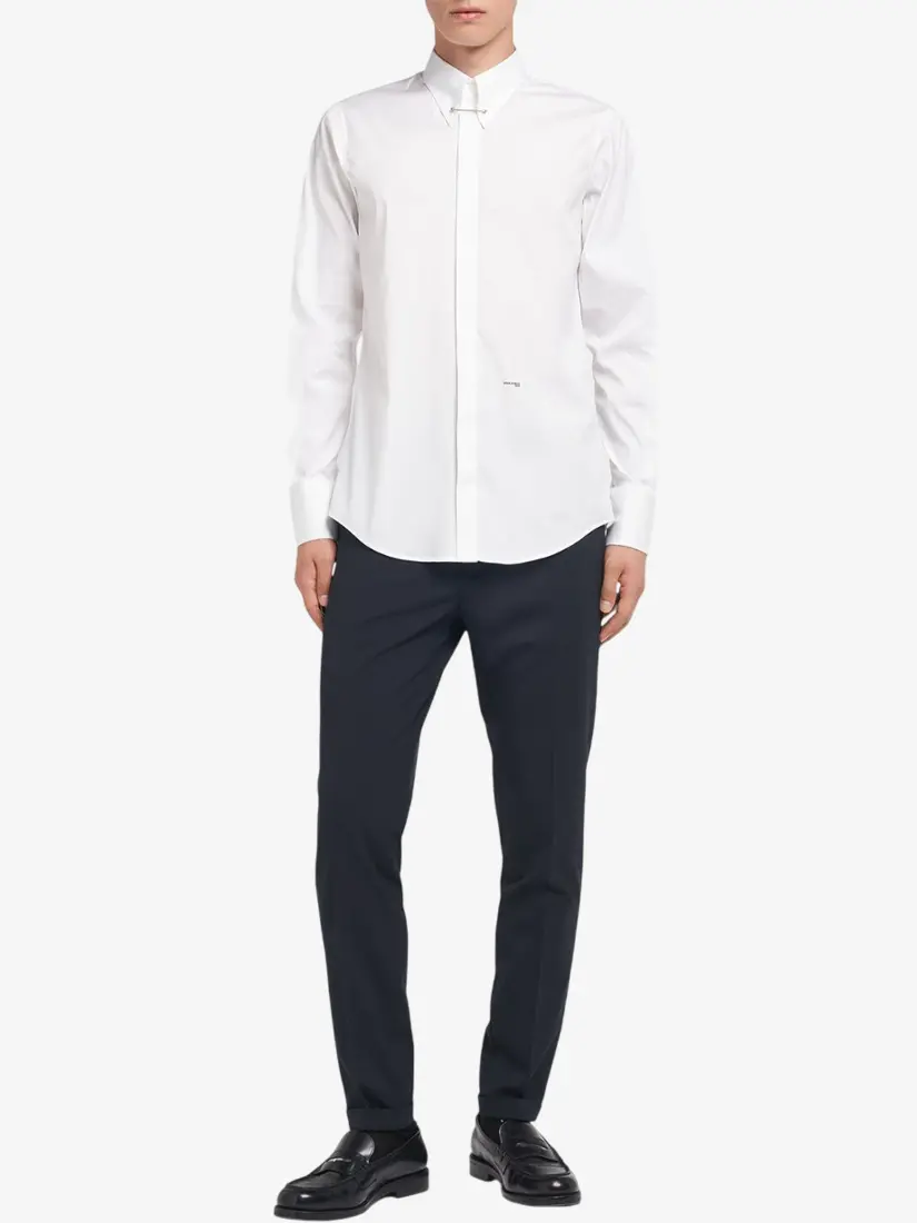 Këmishë DSquared2 Easy Slim Pin Collar