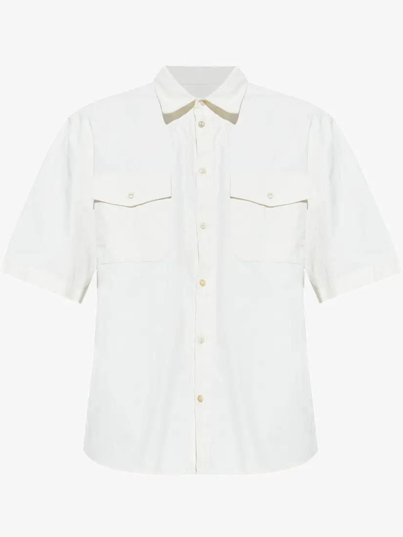 Këmishë DSquared2 White Linen