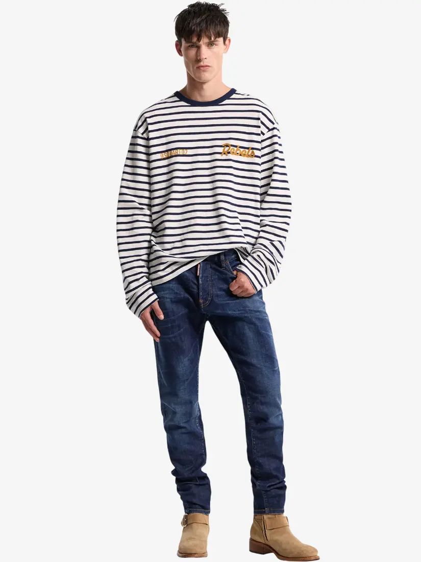 Xhinse Dsquared2 Dark Clean Wash Teddy