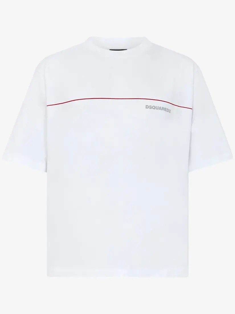 Bluzë Dsquared2 Tape Loose Fit