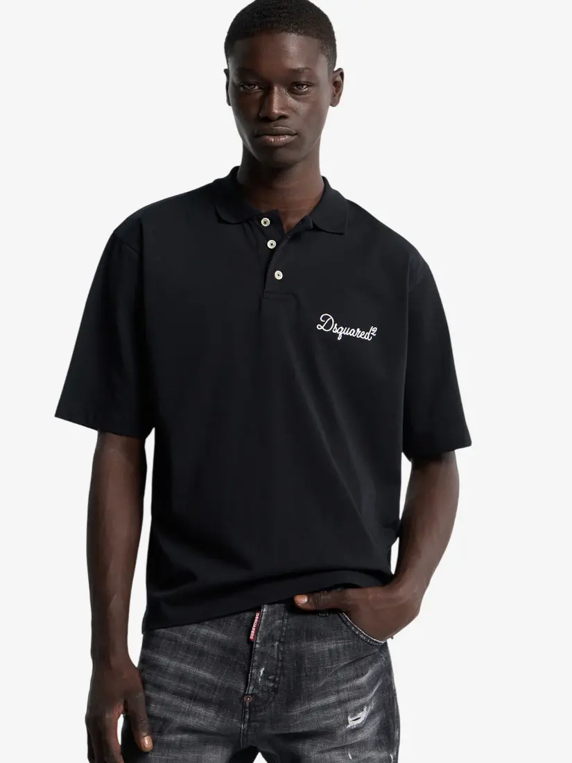 Dsquared2 Signature Tennis Fit Polo Shirt