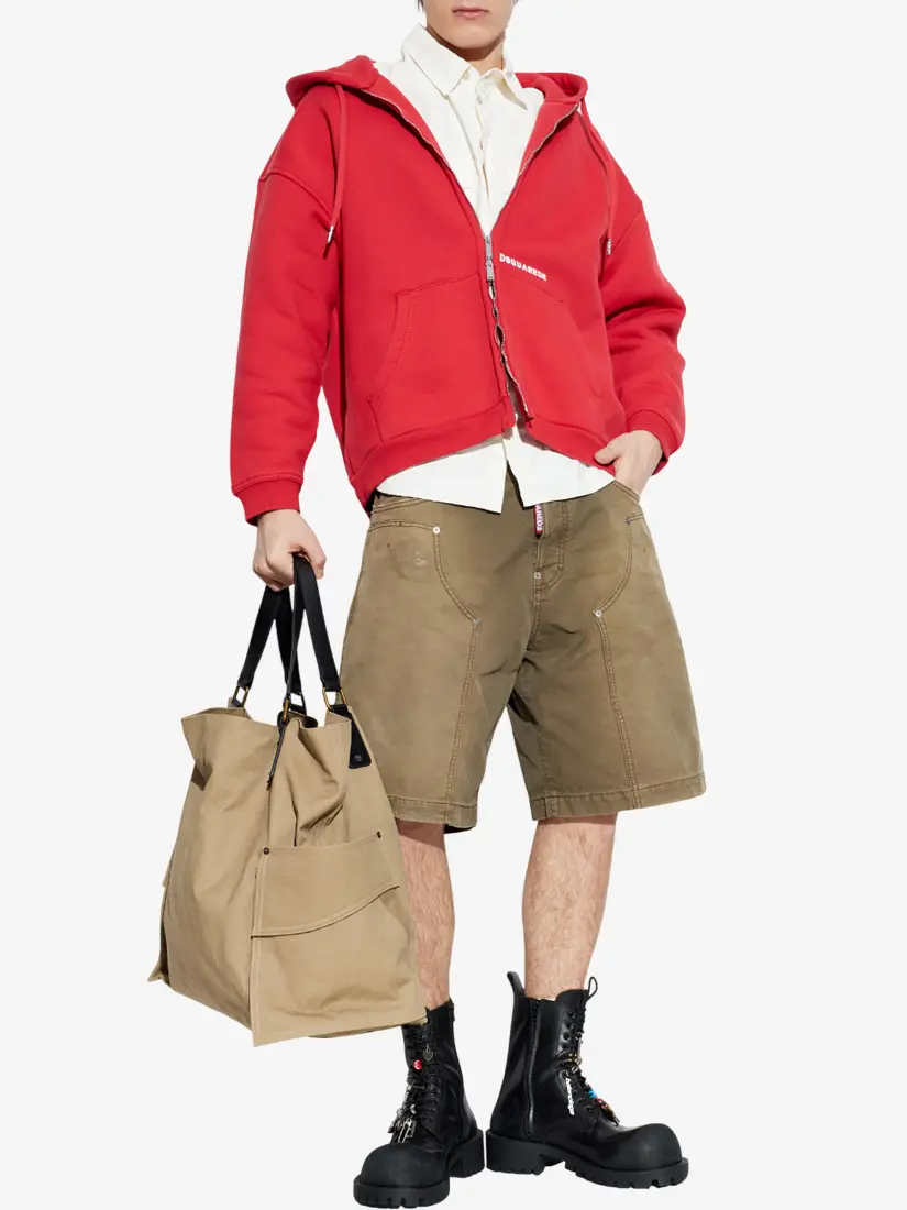 Këmishë DSquared2 White Linen