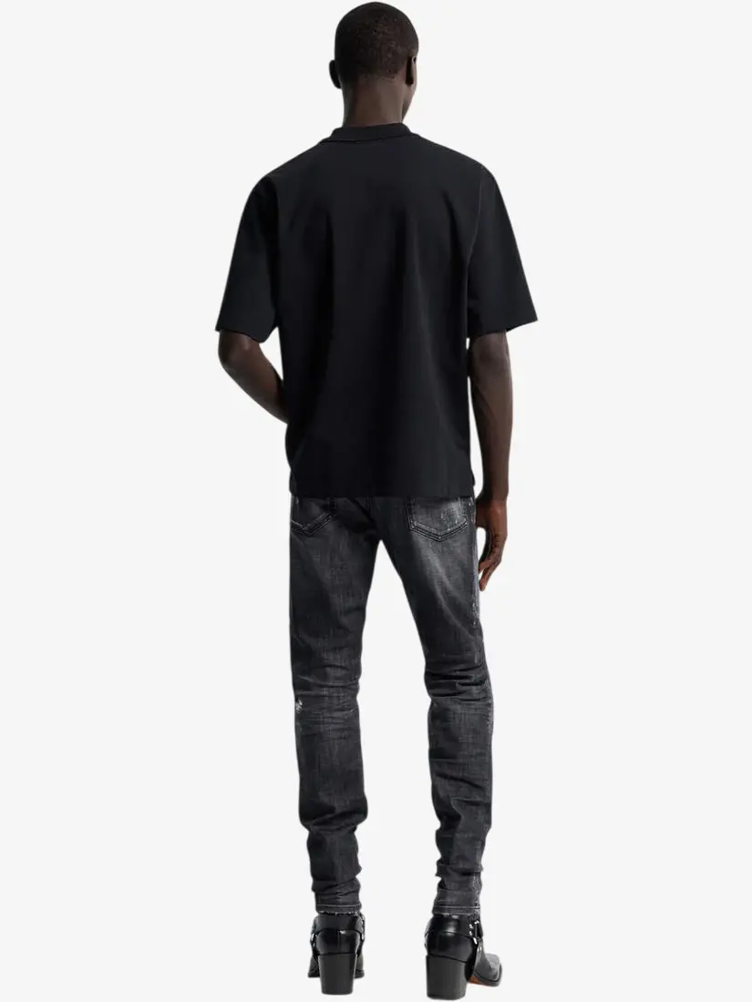Xhinse Dsquared2 Black Fog Wash Teddy