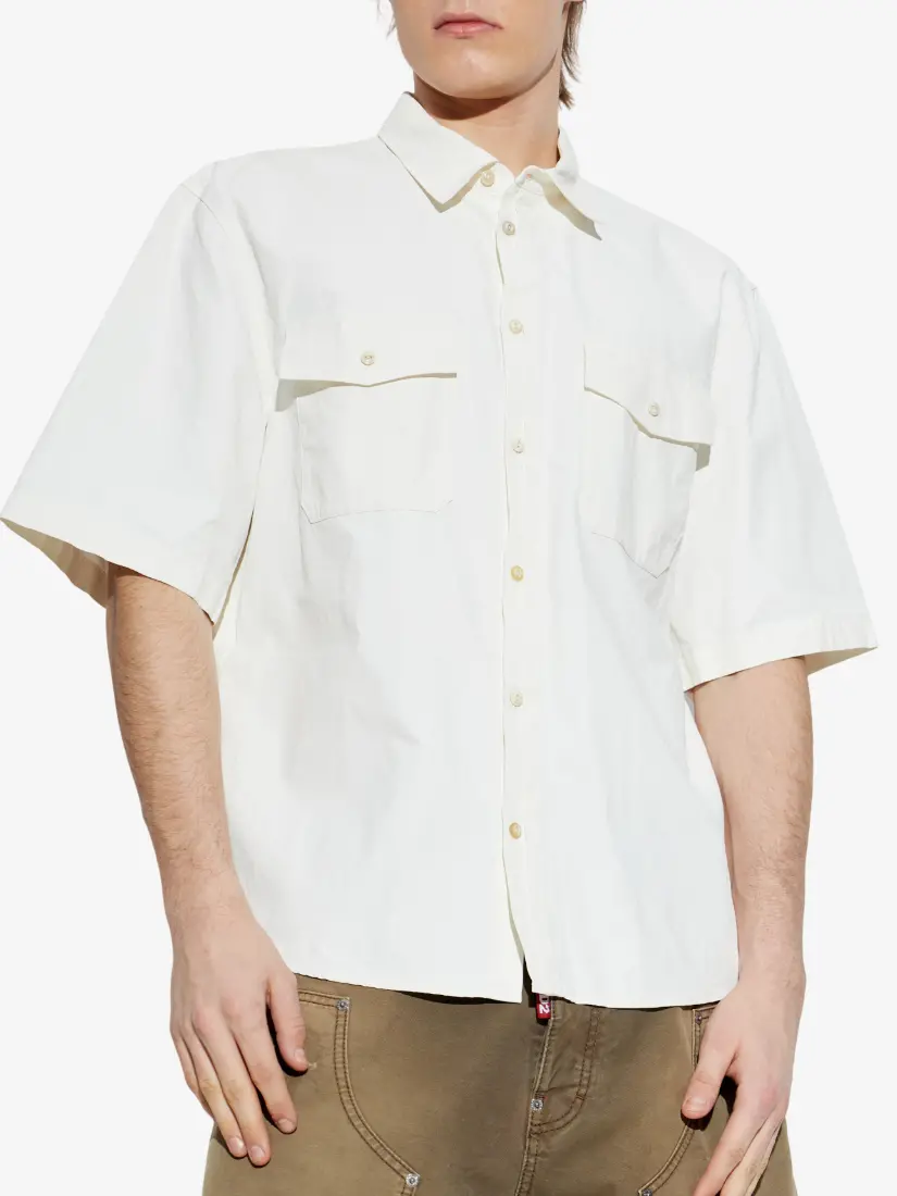 Këmishë DSquared2 White Linen