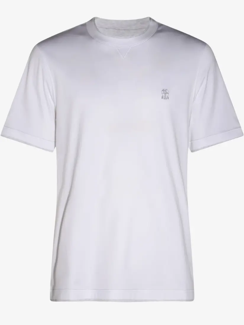 Bluzë Brunello Cucinelli With Embroidered Emblem