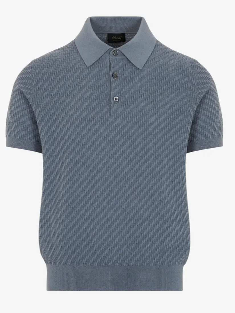 Bluzë Polo Brioni Trama Weave