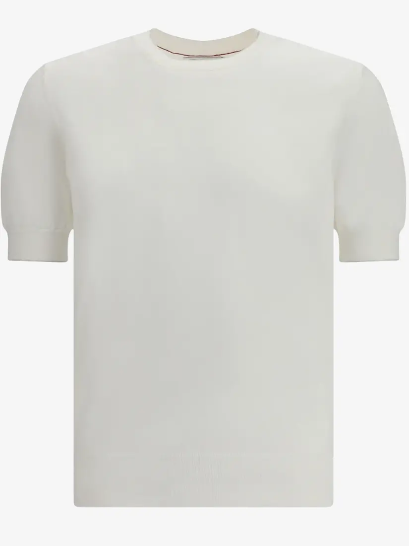 Bluzë Brunello Cucinelli Ribbed Hems