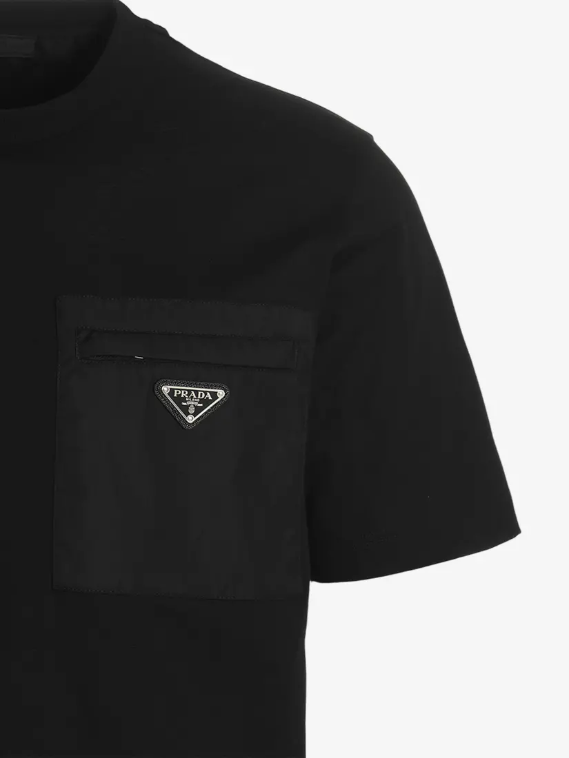 Bluzë Prada Front Logo Patch