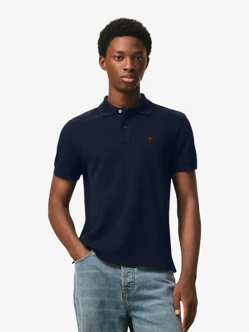 Bluzë Polo Ami Paris Red Ami De Coeur