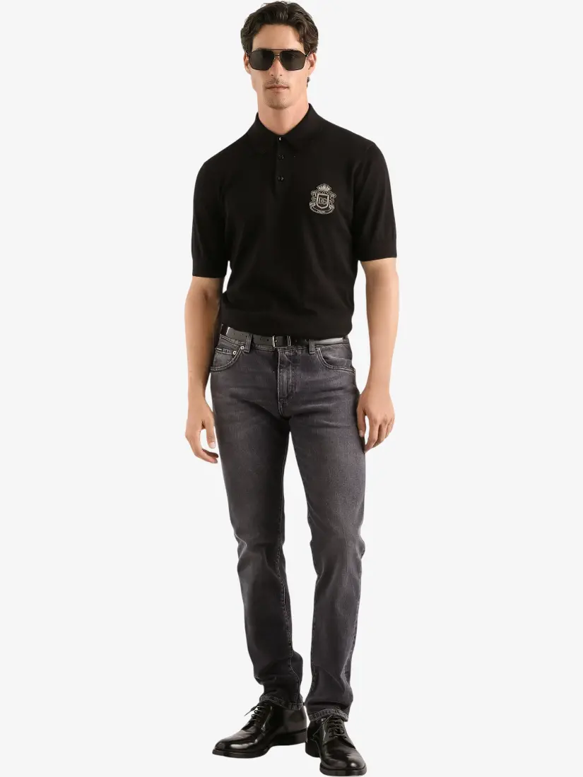 Bluzë Polo Dolce & Gabbana Emblem