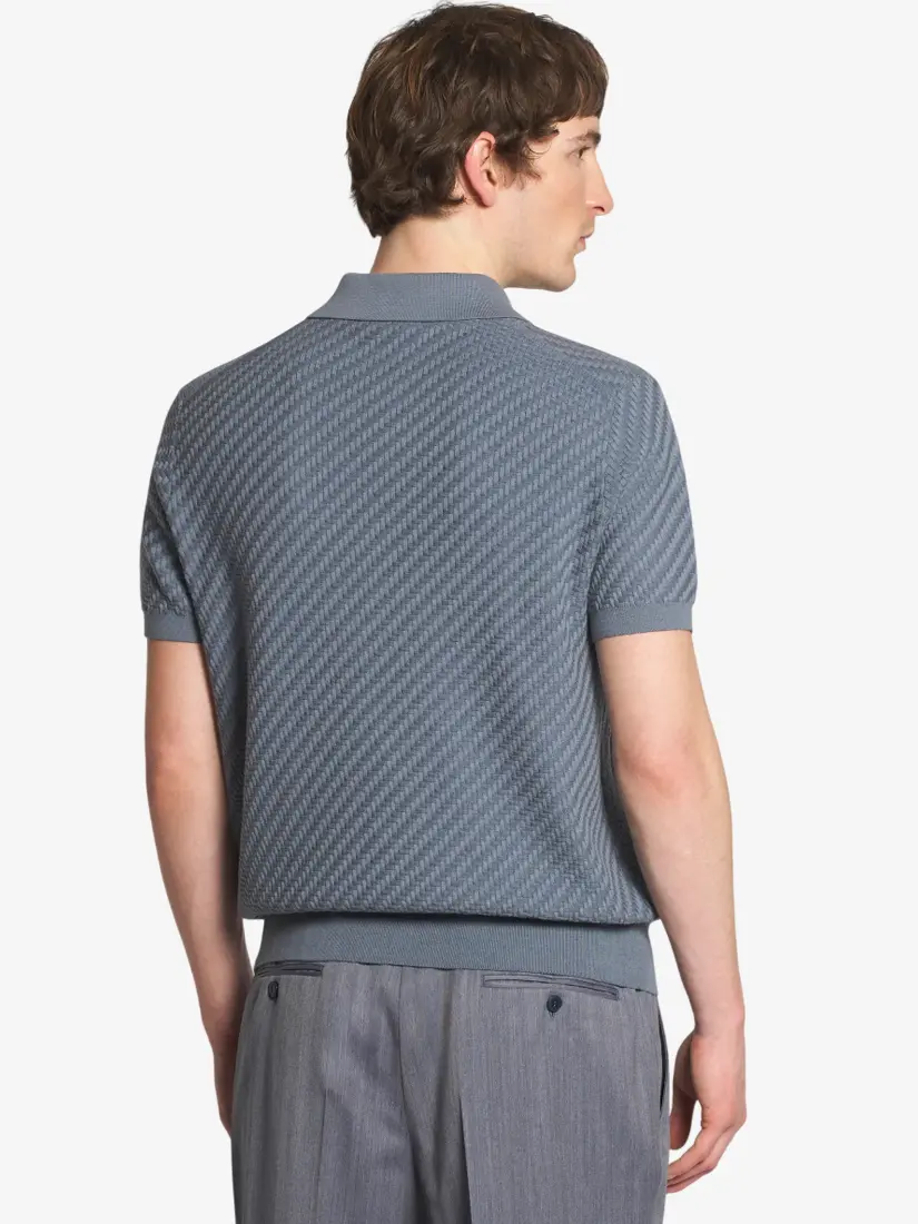 Bluzë Polo Brioni Trama Weave