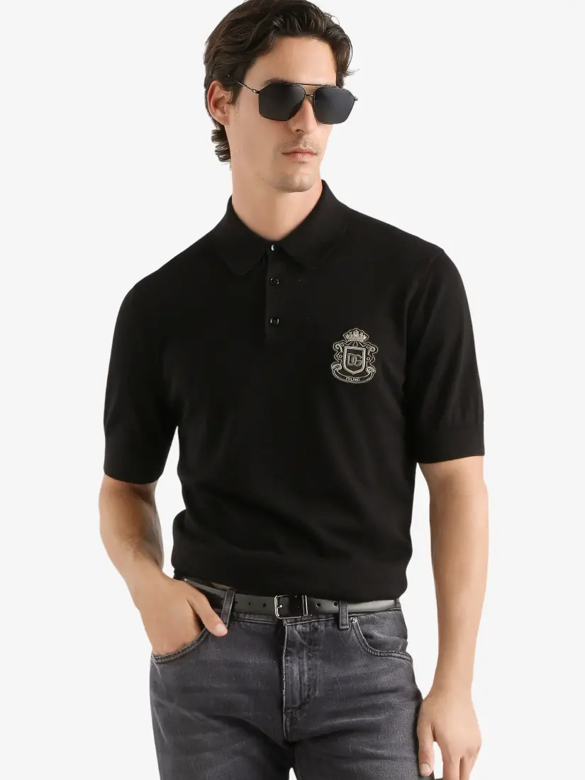 Bluzë Polo Dolce & Gabbana Emblem