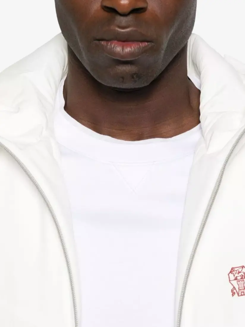 Bluzë Brunello Cucinelli With Embroidered Emblem