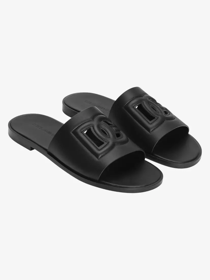 Dolce & Gabbana Slippers With DG Logo