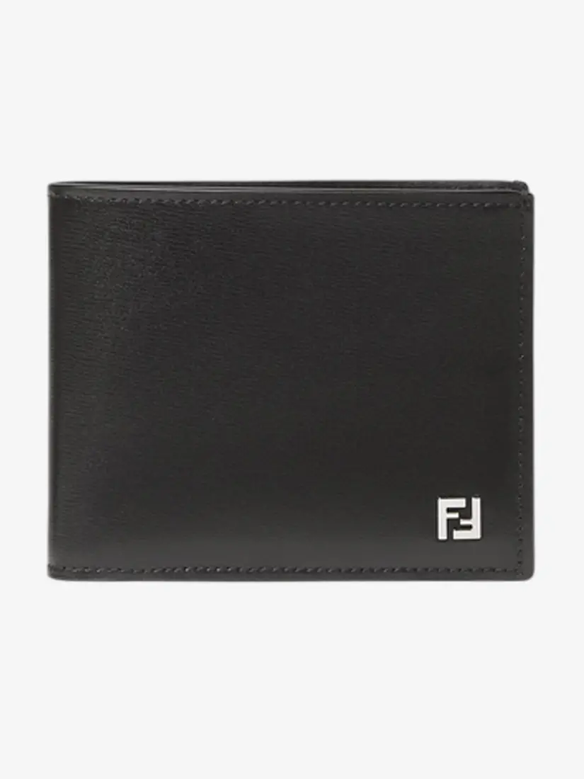 Portofol Lëkure Fendi Squared FF Bi-Fold