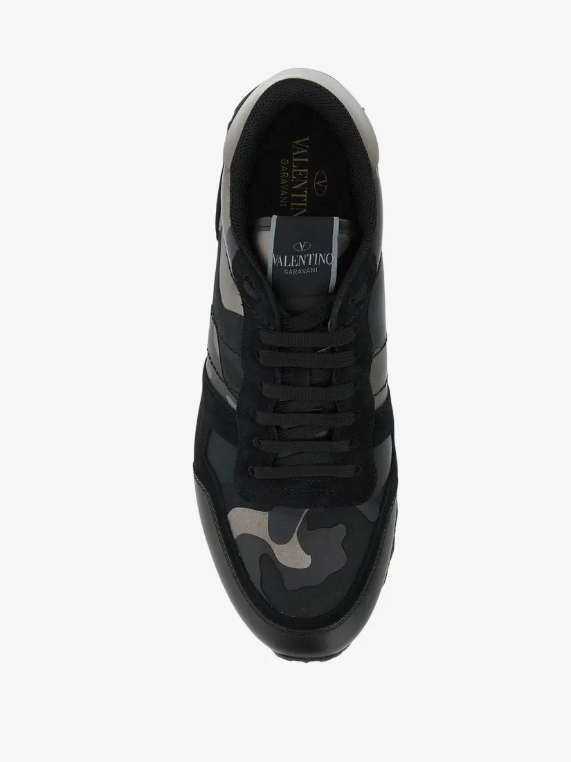 Atlete Valentino Camouflage Mesh Fabric
